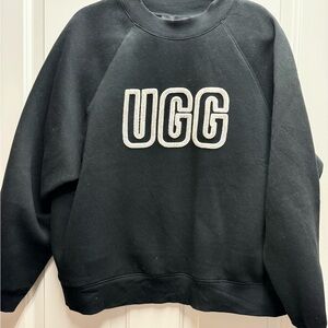 UGG- Crewneck Pull over- Sweatshirt- Women Size 1XL- Black- EUC